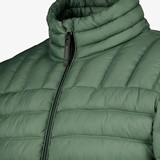 Licht gewatteerde heren outdoor jas groen