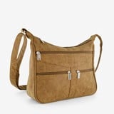 Renato Lucci dames schoudertas camelbruin