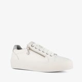 S.Oliver dames sneakers wit zilver