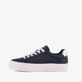 S.Oliver dames sneakers blauw zilver