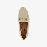 Dames loafers goudkleurig