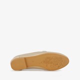 Dames loafers goudkleurig
