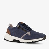 Hush Puppies leren heren sneakers met rits