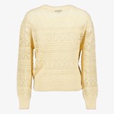 Gebreide dames trui beige