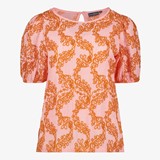 TwoDay dames top met oranje borduursels