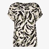 TwoDay dames T-shirt met print zwart groen