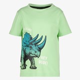 Unsigned jongens T-shirt met Triceratops groen