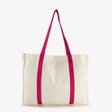 Dames shopper beige roze