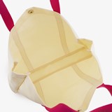 Dames shopper beige roze