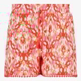 TwoDay meisjes short met print roze oranje