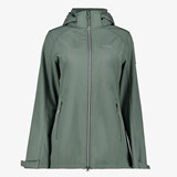 Kjelvik dames softshell jas groen