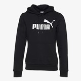 Puma Essentials Logo dames hoodie zwart