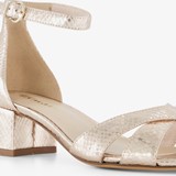 Dames sandalen met slangenprint