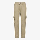 Unsigned jongens cargo joggingbroek beige