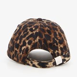 Meisjes pet met panterprint en hartje