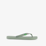 Dames teenslippers groen