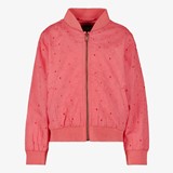 TwoDay meisjes broderie bomberjack koraal roze