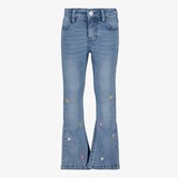 TwoDay meisjes flared jeans geborduurde bloemetjes