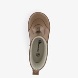 Korte kinder regenlaarzen beer bruin