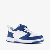 Puma Rebound V6 LO kinder sneakers wit blauw