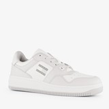 Tommy Hilfiger leren heren sneakers lichtgrijs