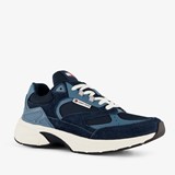 Tommy Hilfiger suede heren dad sneakers blauw