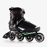 Nijdam dames softboot skeelers zwart