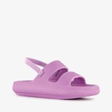 Meisjes sandalen met hielbandje lila