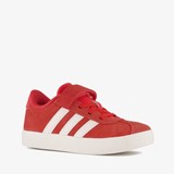 Adidas VL Court 3.0 kinder sneakers rood wit