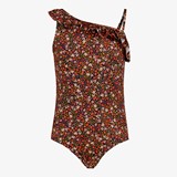 Osaga meisjes badpak met bloemenprint multicolor
