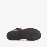 Dames sandalen zwart bruin