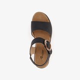 Dames sandalen zwart bruin