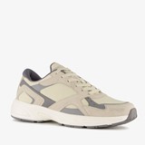 Blue Box heren dad sneakers beige grijs