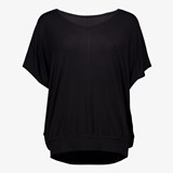TwoDay dames top met vlindermouwen zwart