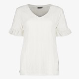TwoDay dames broderie T-shirt wit