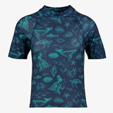 Osaga kinder UV zwemshirt met zeedieren blauw