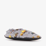 Kinder schoenen grijs met vrachtwagens