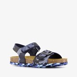 Hush Puppies kinder bio sandalen blauw camouflage