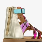 Meisjes sandalen roze paars