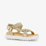 Blue Box meisjes sandalen goudkleurig