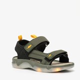 Blue Box jongens sandalen groen met lichtjes