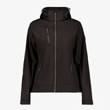Kjelvik dames softshell jas zwart