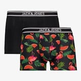 Heren boxershorts 2 pack flamingo