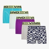 VINGINO jongens boxershorts paars multicolor