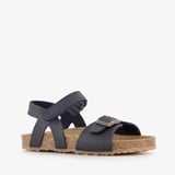 Groot leren jongens sandalen blauw