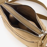 Dames schoudertas beige