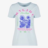 TwoDay dames T-shirt met opdruk lichtblauw