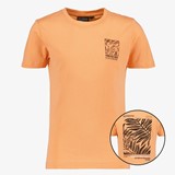 TwoDay jongens T-shirt met backprint oranje
