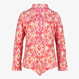 Osaga meisjes UV badpak met lange mouwen roze