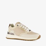 Mexx dames sneakers wit beige